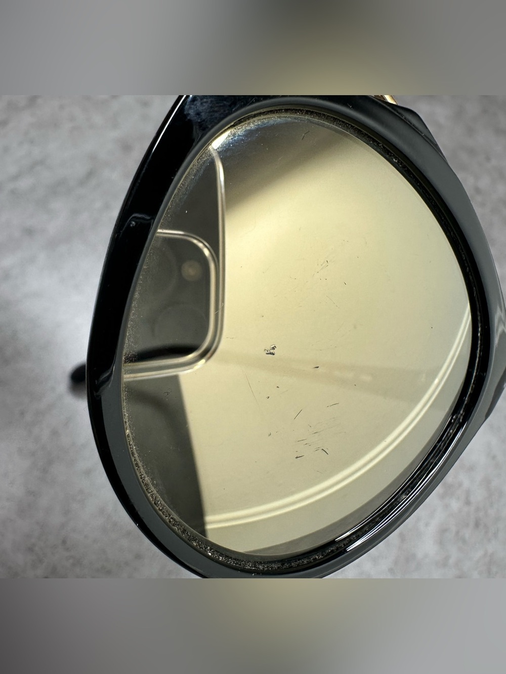 Diane von Furstenberg DVF854S Johana Black & Gold Sunglasses - Picture 4 of 6